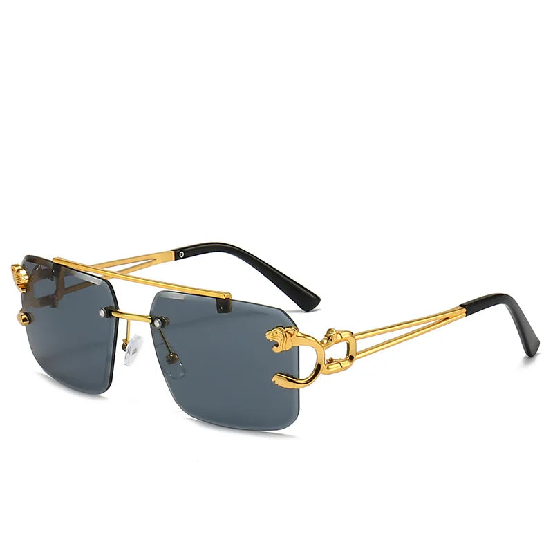 Luxury Square Sunglasses Man