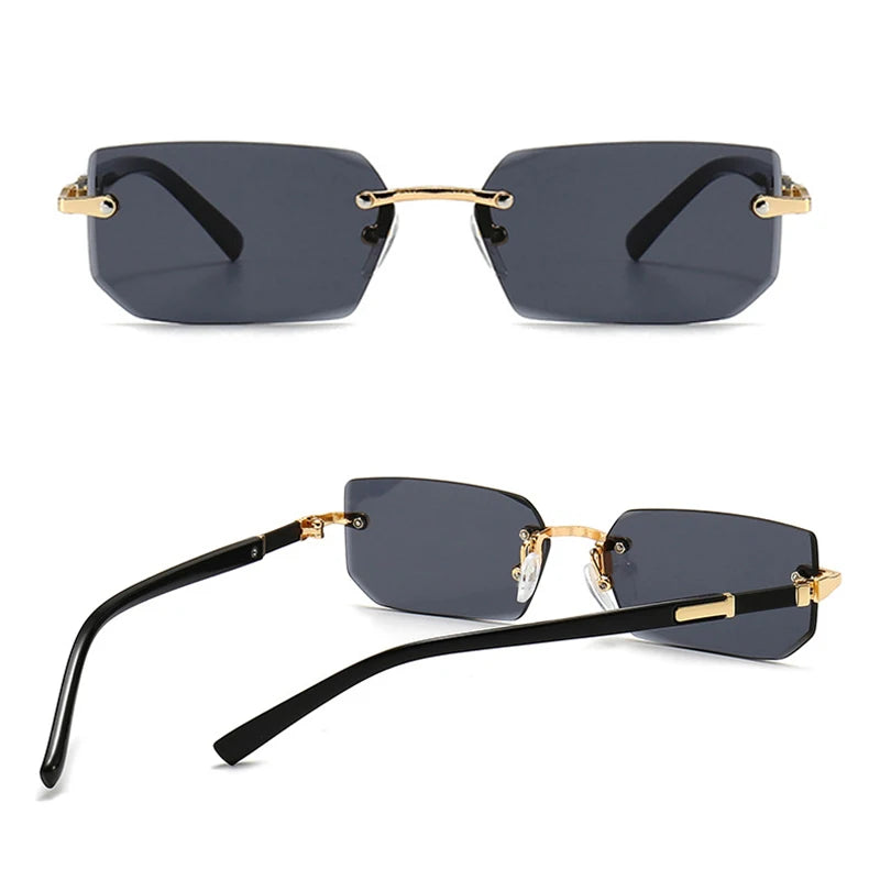 Fashion Rimless Sunglasses