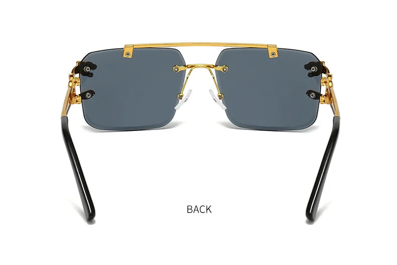 Luxury Square Sunglasses Man