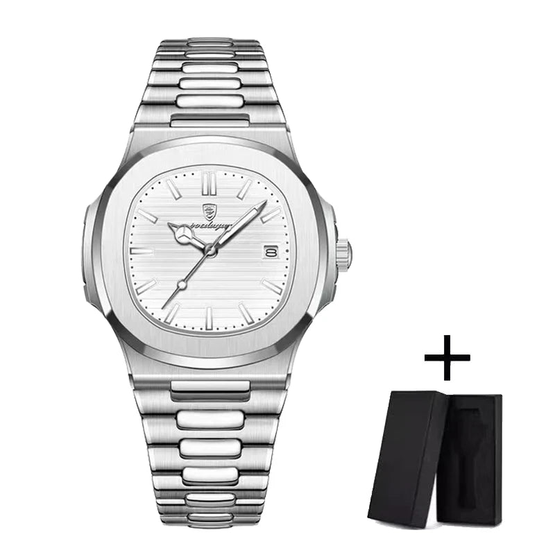POEDAGAR Men's Quartz Watch: waterproof, luminous 💎