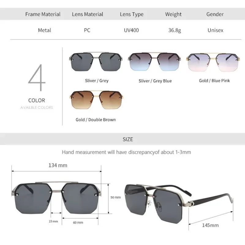 Frameless Sunglasses
