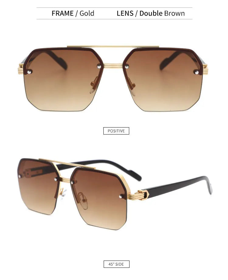 Frameless Sunglasses