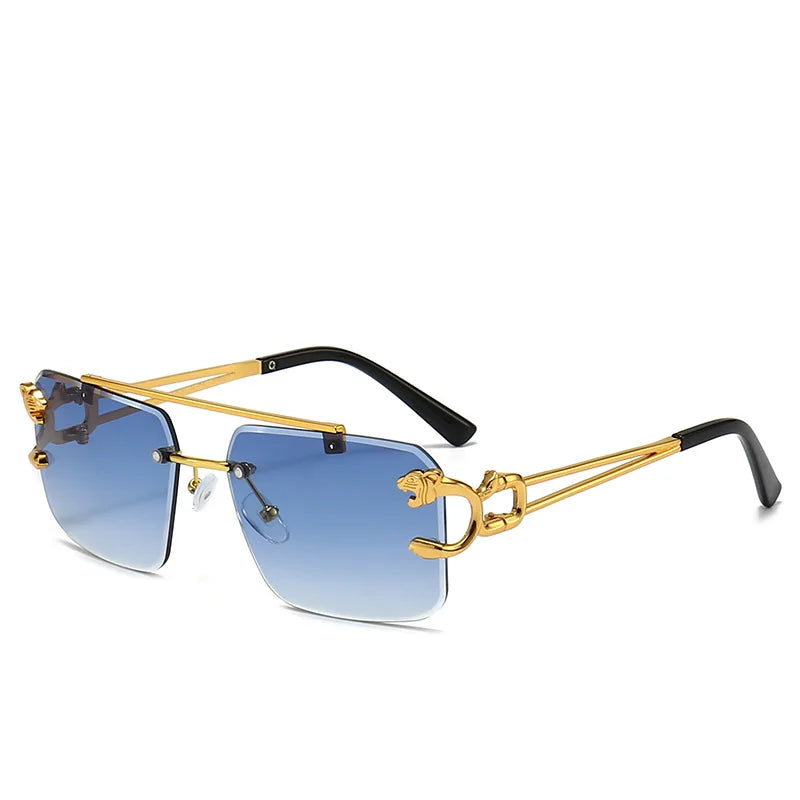 Luxury Square Sunglasses Man
