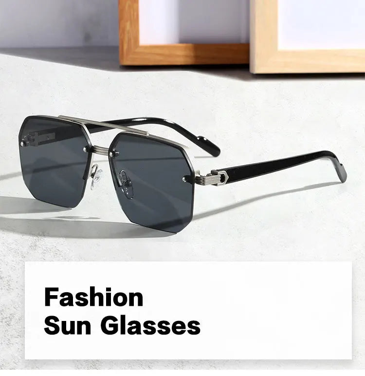 Frameless Sunglasses